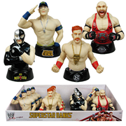 WWE Superstar Bust Bank Series 1 Display Box