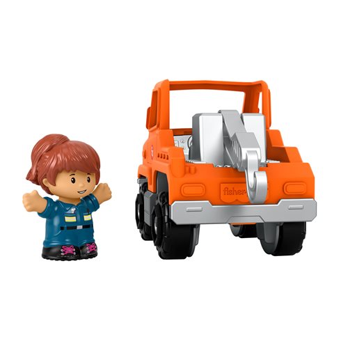 Fisher-Price Little People Help and Go Tow Truck Vehicle