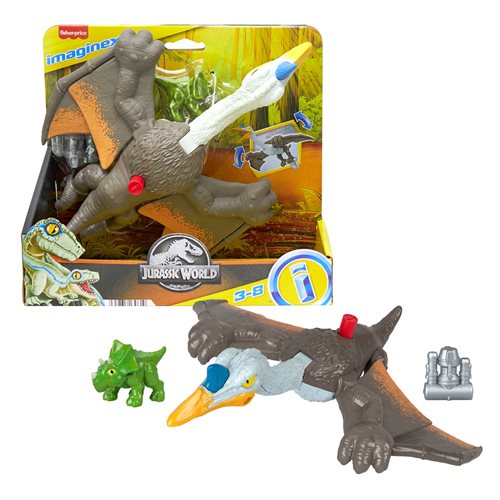 Jurassic World: Dominion Imaginext Soaring Quetzal Action Figure