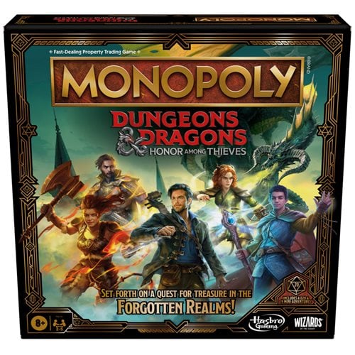Dungeons and Dragons Edition Monopoly Game