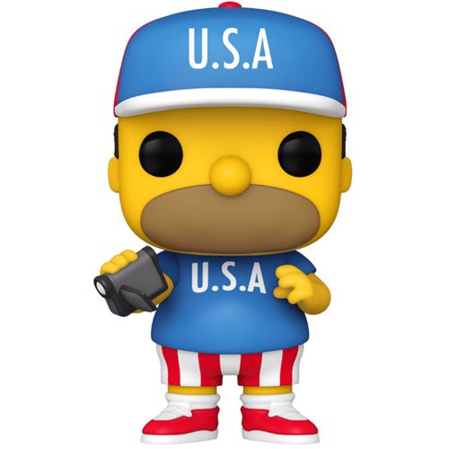 Simpsons USA Homer Funko Pop! Vinyl Figure #905