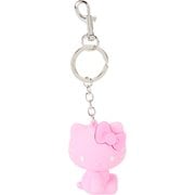 Hello Kitty 50th Anniv. Clear and Cute 3D Molded Key Chain