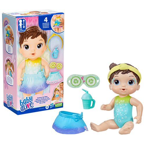 Baby Alive Rainbow Spa Baby Dolls Wave 1 Case of 2