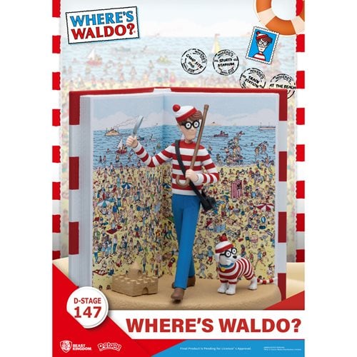 Where's Waldo DS-147 D-Stage 6-Inch Statue