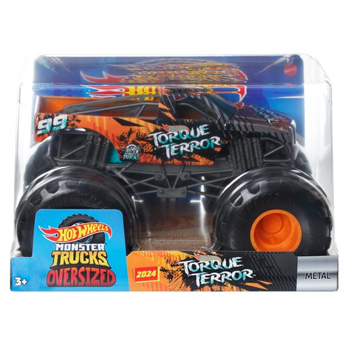 Hot Wheels Monster Trucks 1:24 Scale Vehicle 2024 Mix 8 Case of 4