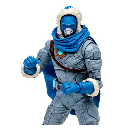 The Flash Captain Cold Page Punchers 7-Inch Scale Action Figure with The Flash Comic Book