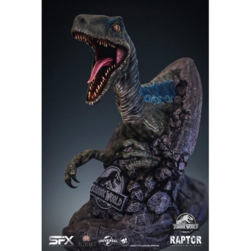 Jurassic World Raptor Bust