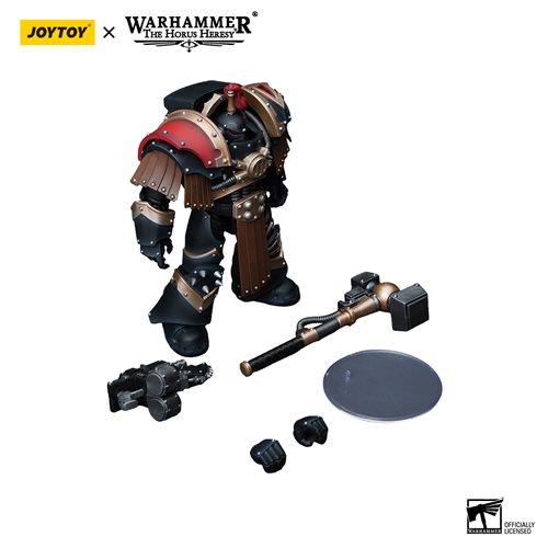 Joy Toy Warhammer 40,000 Sons of Horus Justaerin Terminator Squad with Thunder Hammer 1:18 Scale Act