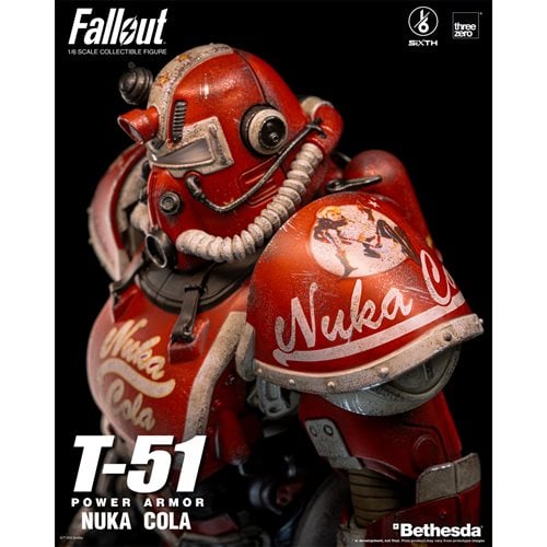 Fallout T-51 Nuka Cola Power Armor 1:6 Scale Action Figure