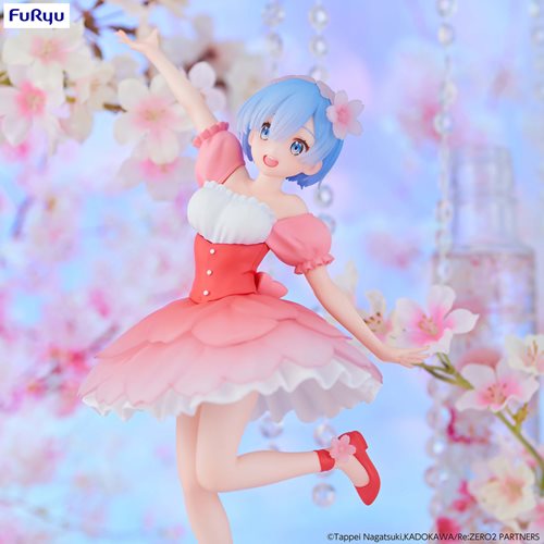 Re:Zero - Starting Life in Another World Rem Cherry Blossom Trio-Try-iT Statue - ReRun