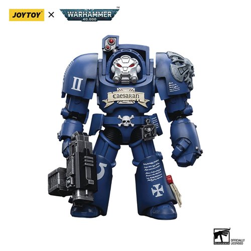 Joy Toy Warhammer 40,000 Ultramarines Brother Caesaran 1:18 Scale Action Figure