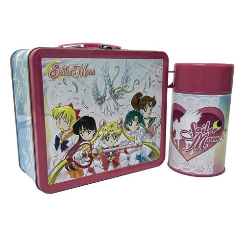 Sailor Moon Transform Tin Titans Lunch Box with Thermos - Previews Exclusive
