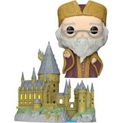 Harry Potter and the Sorcerer's Stone 20th Anniversary Dumbledore with Hogwarts Funko Pop! Town #27