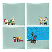 Peanuts Stacking Glass Coaster 4-Pack