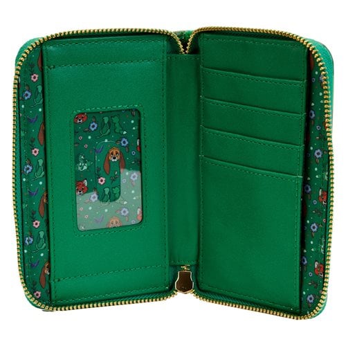 The Fox and the Hound Classic Books Zip-Around Wallet