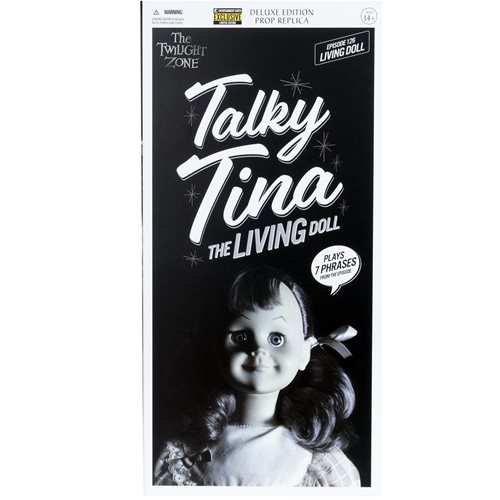 The Twilight Zone Talky Tina 18-Inch Prop Replica Doll - Entertainment Earth Exclusive