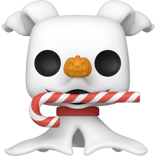 The Nightmare Before Christmas 30th Anniversary Zero with Candy Cane Funko Pop! Vinyl Figure #1384