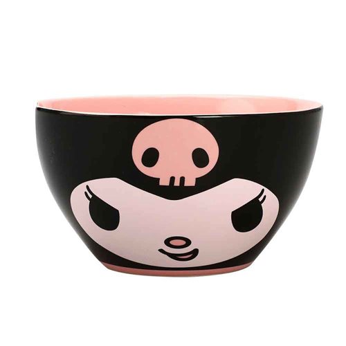 Kuromi 20 oz. Ceramic Ramen Bowl with Chopsticks