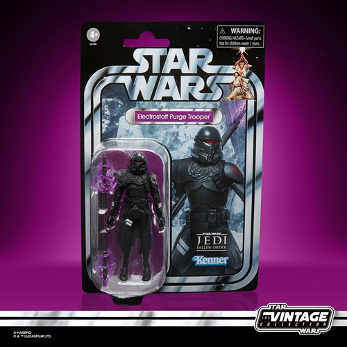 Star Wars The Vintage Collection Gaming Greats Electrostaff Purge Trooper Action Figure - Entertainment Earth Exclusive