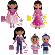 Dora the Explorer Saves Snow Princess Dolls Case