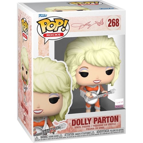 Dolly Parton Funko Pop! Vinyl Figure #268