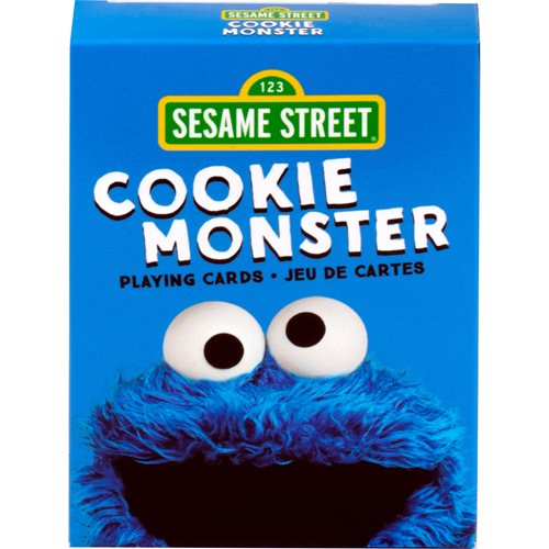 Sesame Street Cookie Monster Playing Cards