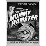 Frankenweenie Curse of the Mummy Hamster Canvas Giclee Print