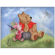 Disney Limited Winnie the Pooh Sunny Day Smiles Lithograph