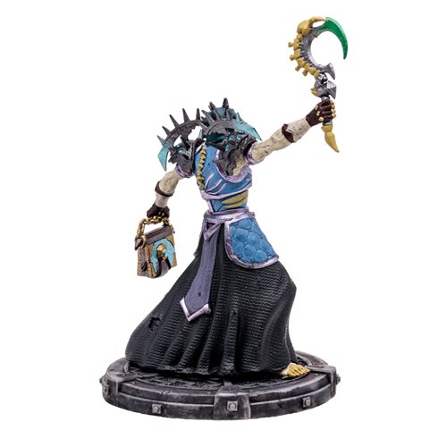 World of Warcraft Wave 1 Undead Priest Warlock Epic 1:12 Scale Posed Figure
