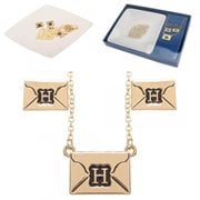 Harry Potter Hogwarts Letter Jewelry Set with Tray