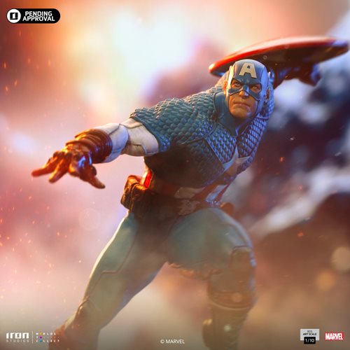 Captain America Infinity Gauntlet Battle Diorama Series 1:10 Art Scale Limited Edition Statue