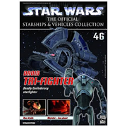 Star Wars Vehicles Collector Magazine with Droid Trifighter