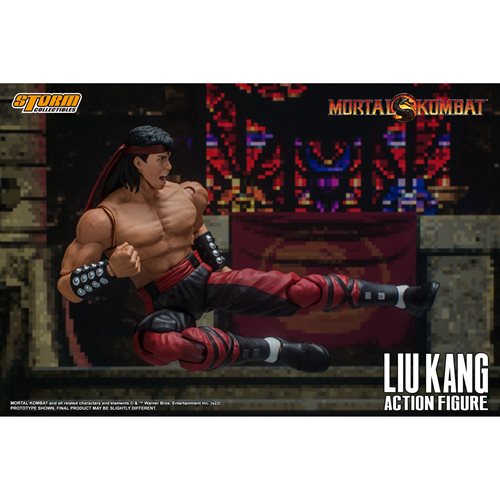 Mortal Kombat Liu Kang and Dragon 1:12 Scale Action Figure