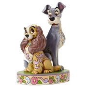 Disney Traditions Lady and the Tramp 60th Anniversary Statue