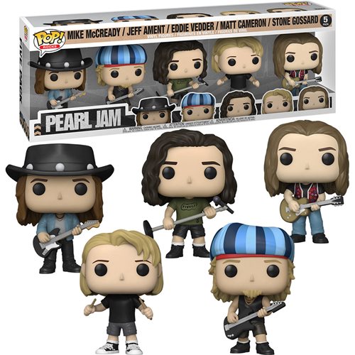 Pearl Jam Funko Pop! Vinyl Figure 5-Pack