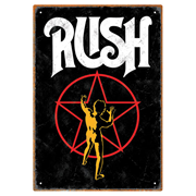Rush Starman Tin Sign
