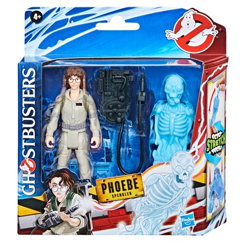 Ghostbusters Frozen Empire Fright Features Phoebe Spengler 5-Inch Action Figure with Ecto-Stretch Te