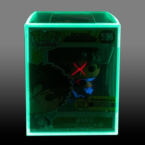 Entertainment Earth 3 3/4-Inch Vinyl Collectible Collapsible Glow-in-the-Dark Protector Box 10-Pack