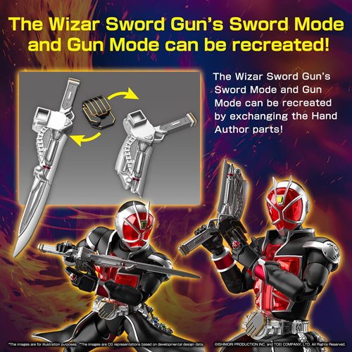 Kamen Rider Wizard Flame Style Figure-rise Standard Model Kit