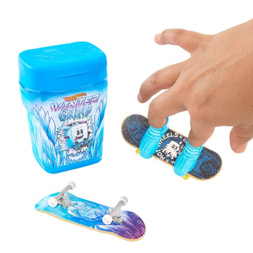Hot Wheels Skate Fingerboard Flavor Stasher 2-Pack 2024 Mix 1 Case of 6