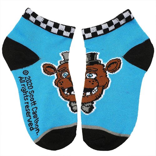 Five Nights at Freddy's Youth Ankle Sock 6-Pack