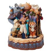 Disney Traditions Aladdin Carved by Heart Jim Shore Statue