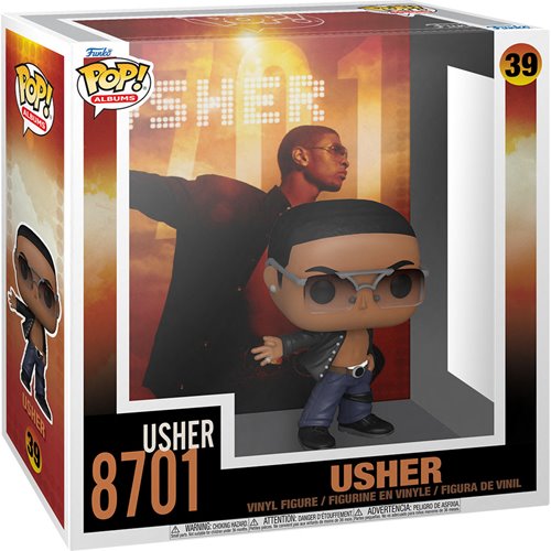Usher 8701 Funko Pop! Album Figure with Case #39