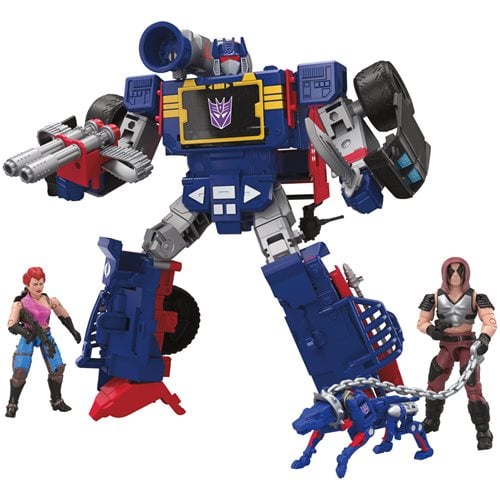 Transformers Collaborative G.I. Joe Mash-Up Soundwave Dreadnok Thunder Machine, Zartan and Zarana Ac
