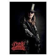 Ozzy Osbourne Top Hat Fabric Poster Wall Hanging