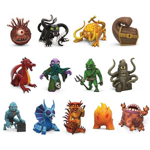 Dungeons & Dragons Series 1 3-Inch Vinyl Mini-Figures Display Case of 24
