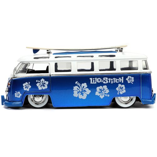 Lilo & Stitch VW Bus 1:24 Scale Die-Cast Metal Vehicle with Figure