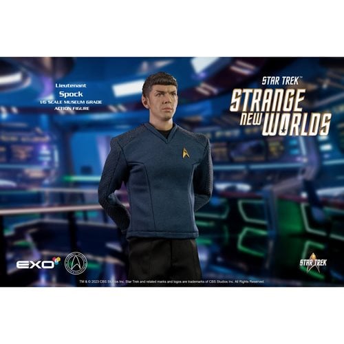 Star Trek: Strange New Worlds Lieutenant Spock 1:6 Scale Action Figure