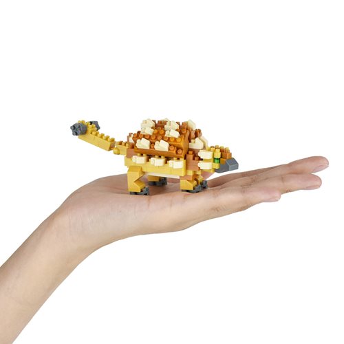 Ankylosaurus Dinosaur Nanoblock Constructible Figure