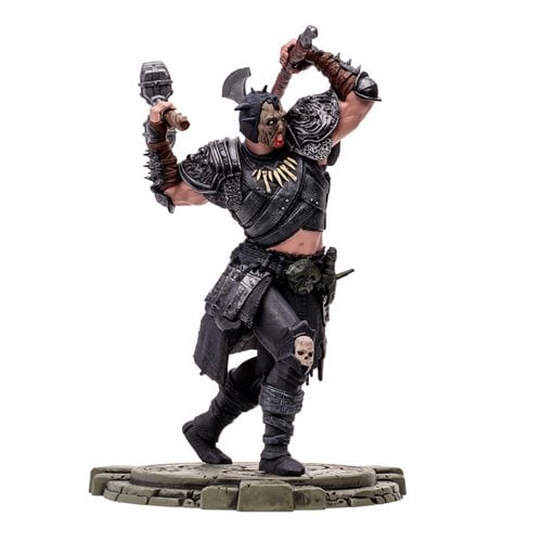 Diablo IV Wave 1 Death Blow Barbarian Common 1:12 Scale Posed Figure